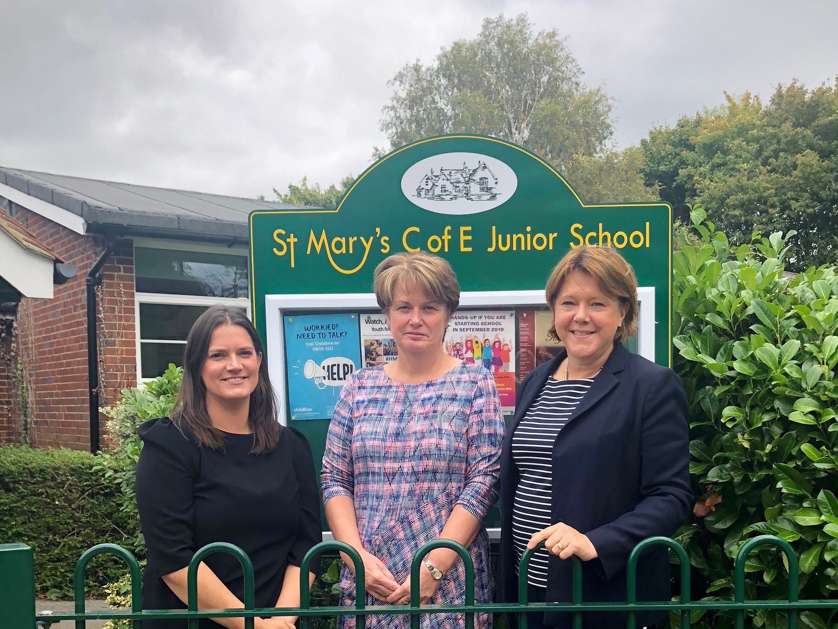 MARIA MILLER MP VISITS ST MARY’S JUNIOR SCHOOL | Maria Miller