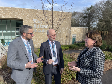 Maria Miller MP with Chiltern Way Academy Trust